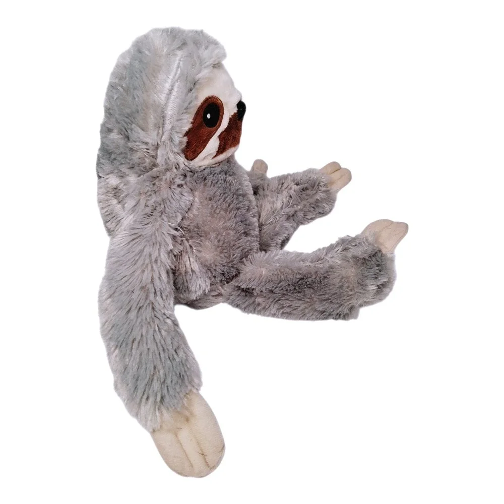 Noah's Ark‎ Animal Workshop Plush Sloth Toy Stuffed Animal Huggable Soft Gray